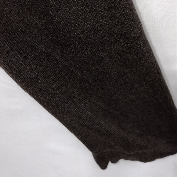 Banana Republic Silk Cashmere Sweater Mens L Brown Office Career Retro Y2K - Picture 4 of 9